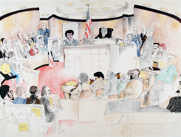 Cat. #2030, Rubin "Hurricane" Carter Retrial, 1976