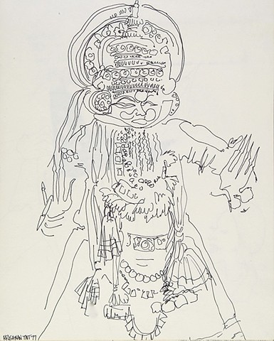 Cat. #1496, Kathakali Dance, 1978