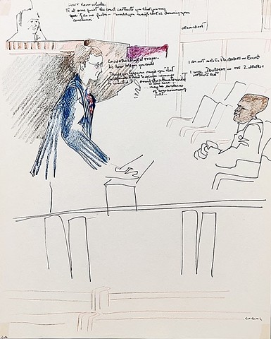 Cat. #1521, Trial of Bell, Bottom, Washington, Torres, and Torres, February 18, 1975