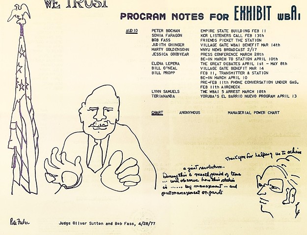 Cat. #2121a, WBAI courtroom hearing, April 28, 1976