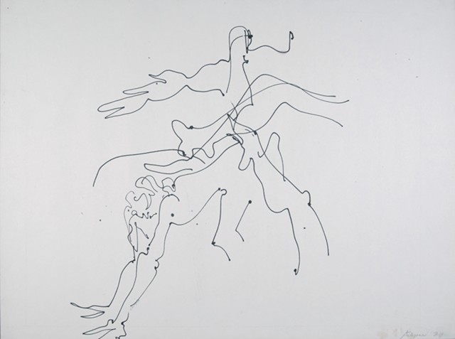Cat. #1083, 3 overlapping figures, Fall, 1968