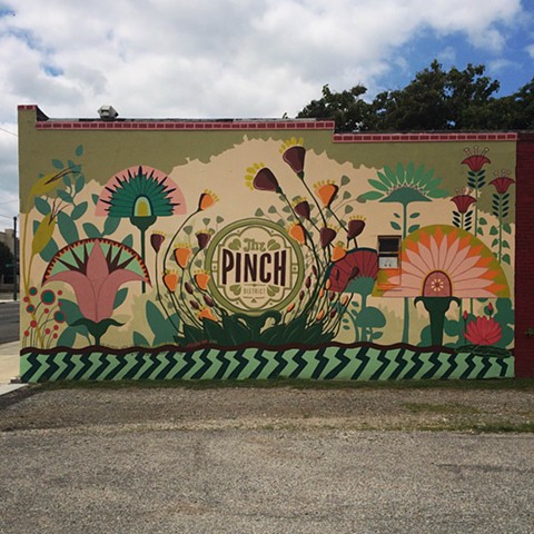 Pinch District Mural with Amy Beth Rice