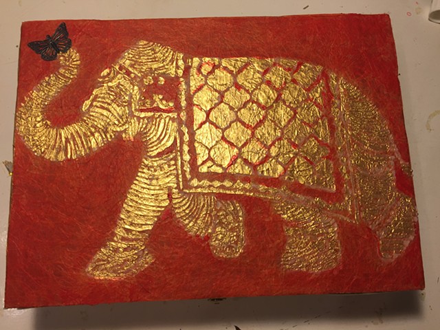 Elephant with Butterfly
10"x12
Sold