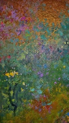 Detail of “Garden”, 2015
Acrylic on Canvas
Courtesy of Roberta Zlokower