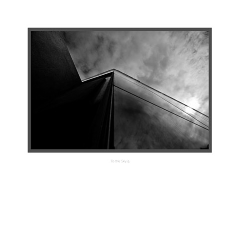 Architectural Digital Fine Art Photographs in black & white prints 