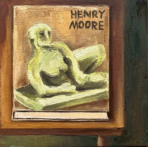 Art Book On Table (Henry Moore)