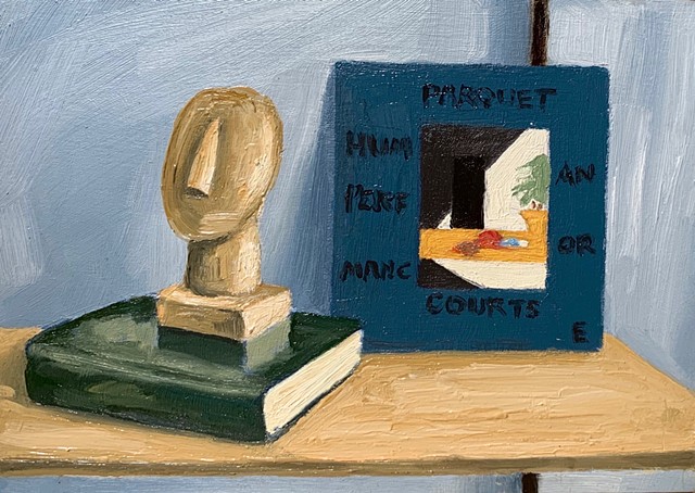 Still Life With Album Cover (Parquet Courts)