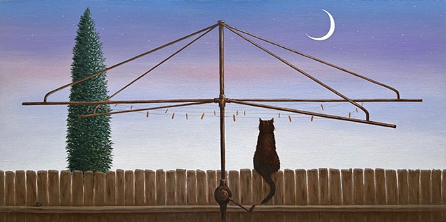 Over The Fence #23 (Twilight Cat)