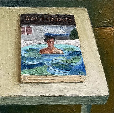 Art Book On Table (Hockney)
