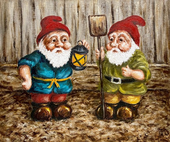 Garden Gnomes (Old Friends)