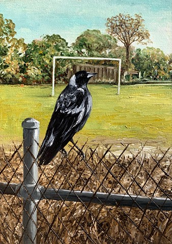 Magpie And Goalpost