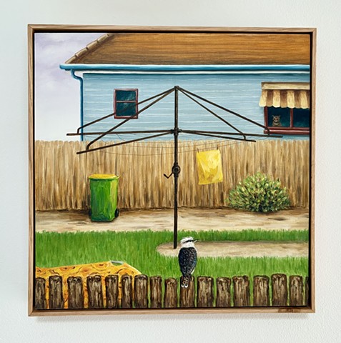 Over The Fence #22 (kookaburra)
