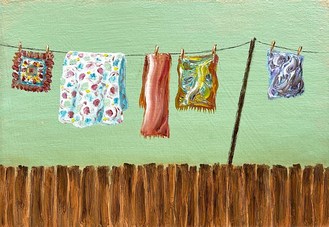 Colourful CLothesline