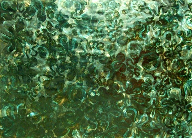 julie hylands abstract painting ocean art