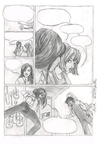 YA Graphic Novel | PENCILS