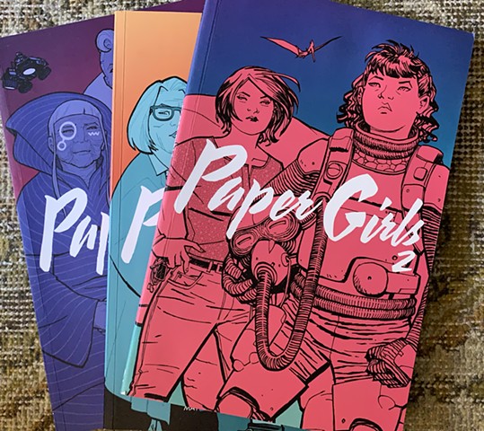 PAPER GIRLS by Brian K. Vaughn and Cliff Chiang