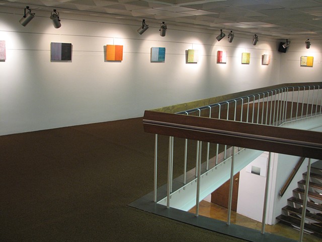 Installation view 2-D or not 2-D? Willard Wankelman Gallery, Bowling Green State University