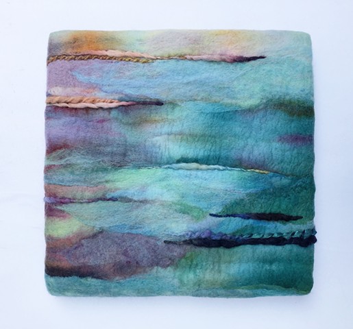 reflection on water, contemplation