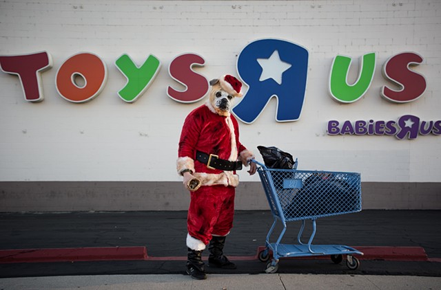 Santa pug