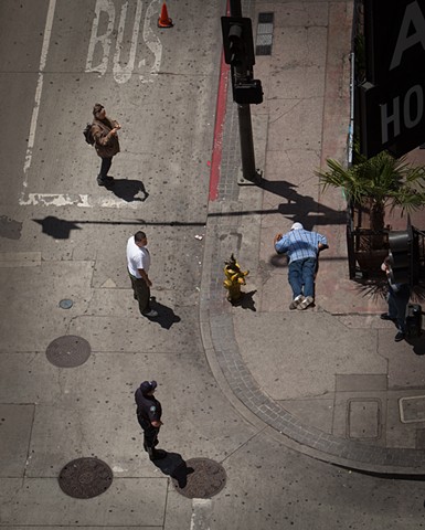 a woman takes a picture