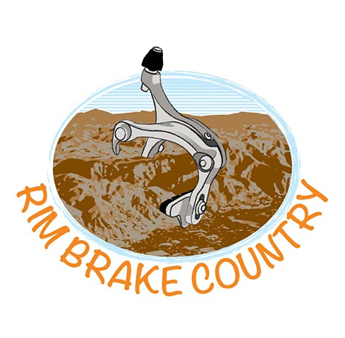 Rim Brake Country logo design