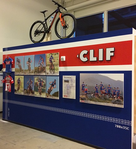 CLIF Pro Team display