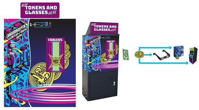 Token machine wrap