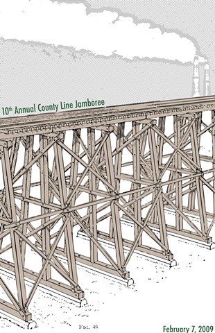 10th Annual County Line Poster