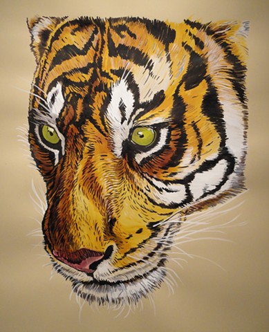 Sumatran Tiger (from the Apologies to the Future series)