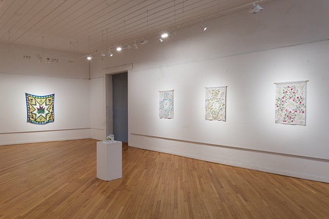 Installation at New Harmony Gallery of Contemporary Art