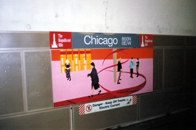 Chicago Red line stop