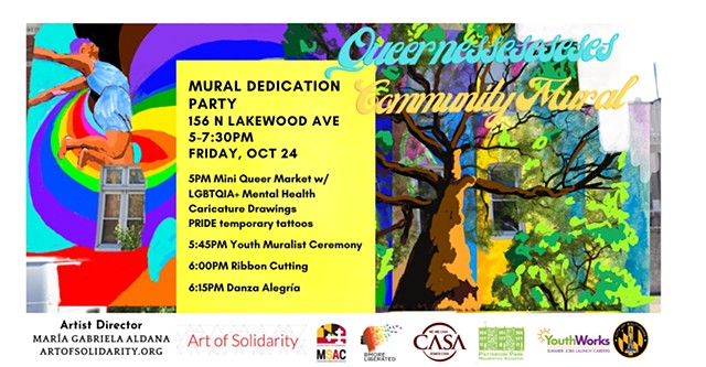 Queernesseseseses Mural Dedication Block Party!