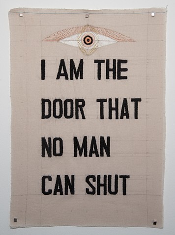 I am the door that no man can shut