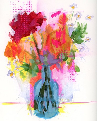 Abstract Floral Sketch 02