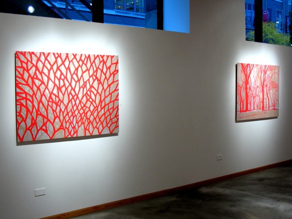 See Through Installation View -- MPT1 and CPT2