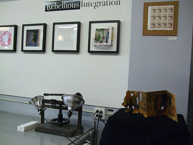 Rebellious Integration Exhibition at Chicago Printmakers Collaborative, March 14-April 25, 2009
Gallery View