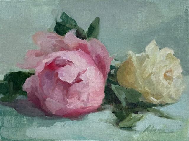 Pink and White