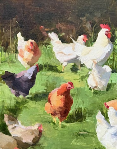 "Crossing Guard" Exhibited as part of the American Impressionist Society 26th Annual National Exhibition