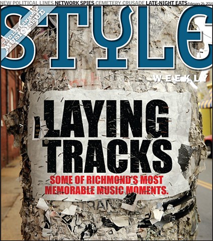 "Laying Tracks" for Style Weekly