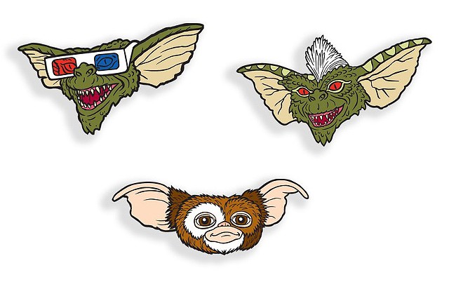 "Gremlins" enamel pins for MONDO