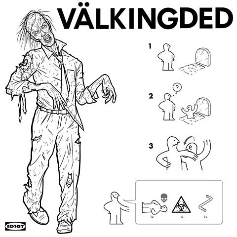 "The Walking Dead" Ikea instructions for id10t