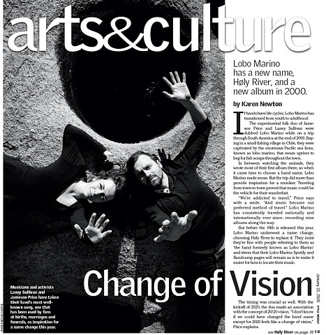 Arts&Culture page, Style Weekly