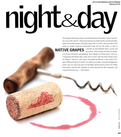 "Virginia Wine Week" for Style Weekly