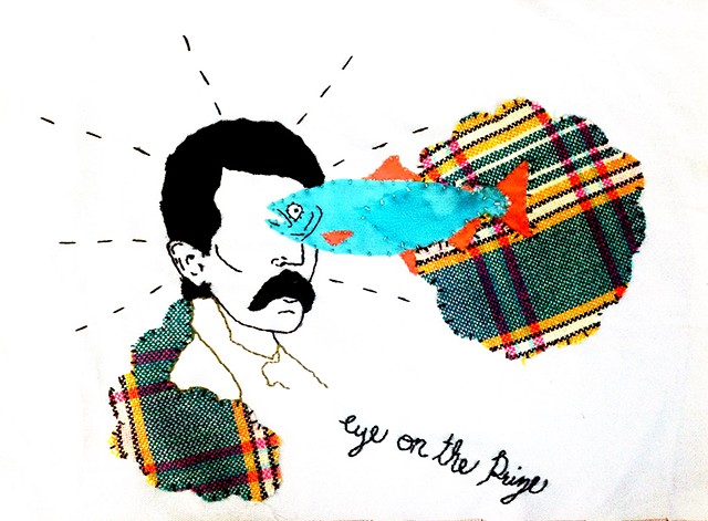 Hand Stitched using recycled clothing