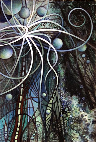ladder, stairway to heaven, atoms,Tangle, spirial, CERN, Particle Collision, Painting, Harmonics, Light, Structure, Science, Metaphysics, physics, astrophysics, outerspace, orbs, Energy, Nature