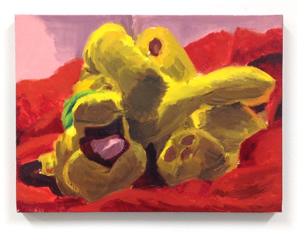 Pluto Study 2. Oil on Canvas. Spring 2012. Color Study.