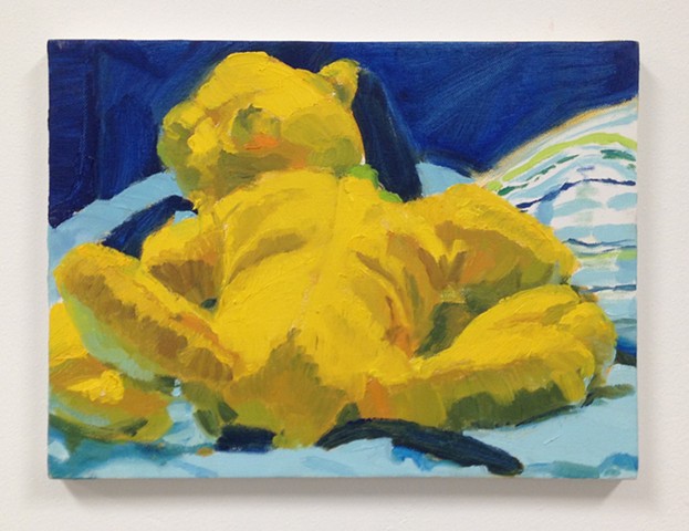 Pluto Study 3. Oil on Canvas. Spring 2012. Color Study. 