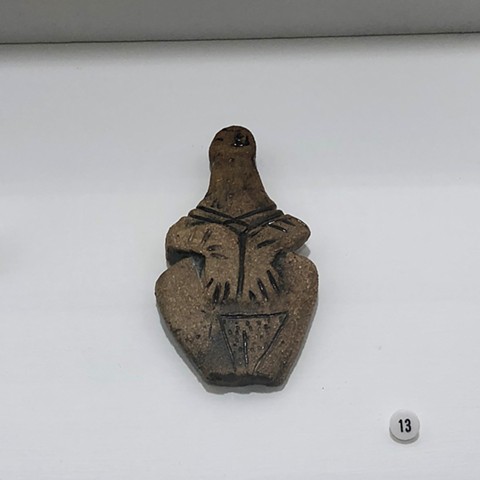 Idol
Southeast Anatolia, Turkey
Early Bronze Age, 2700-2100 BCE
Terracotta