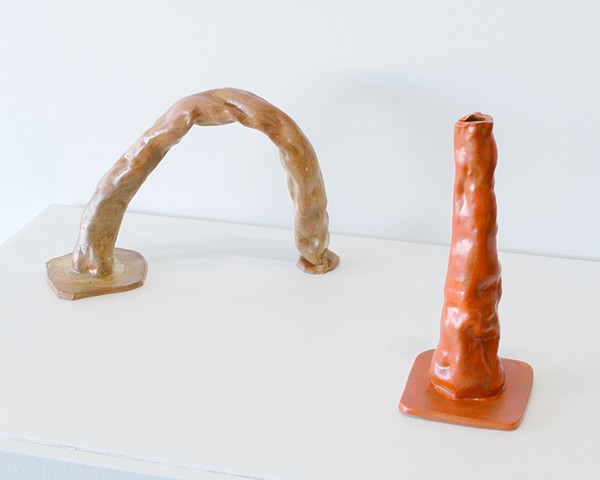 Cone and Arch Vase (Do Your Best)