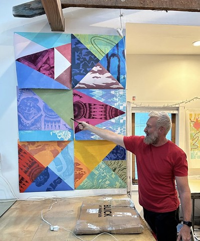 Talking about prints I created at InCahoots